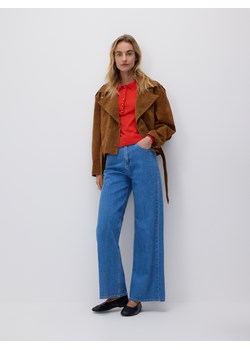 Reserved - Sweter z wełną - czerwony ze sklepu Reserved w kategorii Swetry damskie - zdjęcie 188840913