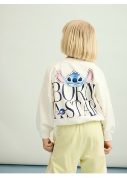 Reserved - Bluza Lilo i Stitch - złamana biel ze sklepu Reserved w kategorii Bluzy dziewczęce - zdjęcie 188841481