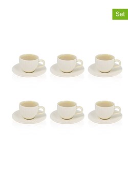 Ogo Living Filiżanki (6 szt.) "Urus" w kolorze beżowym - 90 ml ze sklepu Limango Polska w kategorii Dzbanki i zaparzacze - zdjęcie 188842021