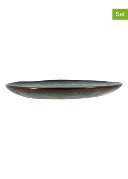 Ogo Living Talerzyki deserowe (6 szt.) "Grenada" w kolorze zielonym - Ø 20,5 cm ze sklepu Limango Polska w kategorii Naczynia - zdjęcie 188842041