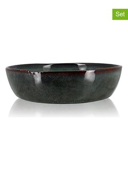 Ogo Living Miski (4 szt.) "Grenada" w kolorze zielonym  - Ø 20 cm ze sklepu Limango Polska w kategorii Naczynia - zdjęcie 188842044