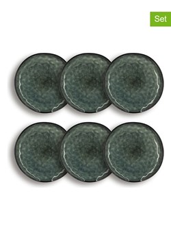 Ogo Living Talerze obiadowe (6 szt.) "Grenada" w kolorze zielonym - Ø 27,5 cm ze sklepu Limango Polska w kategorii Naczynia - zdjęcie 188842052