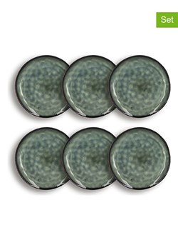 Ogo Living Talerzyki deserowe (6 szt.) "Grenada" w kolorze zielonym - Ø 20,5 cm ze sklepu Limango Polska w kategorii Naczynia - zdjęcie 188842053
