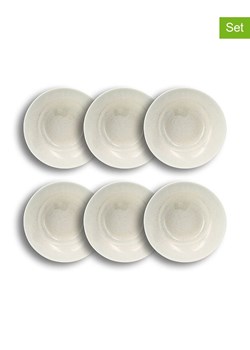 Ogo Living Talerze głębokie (6 szt.) "Urus" w kolorze białym - Ø 20 cm ze sklepu Limango Polska w kategorii Naczynia - zdjęcie 188842084