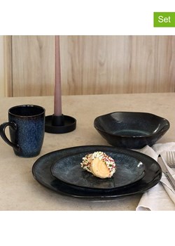 Ogo Living Talerzyki deserowe (6 szt.) "Costa" w kolorze szaro-niebieskim - Ø 21 cm ze sklepu Limango Polska w kategorii Naczynia - zdjęcie 188842171