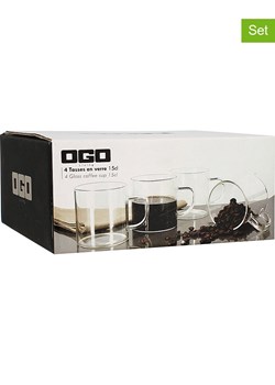 Ogo Living Kubki (4 szt.) do kawy - 120 ml ze sklepu Limango Polska w kategorii Dzbanki i zaparzacze - zdjęcie 188842452