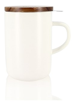 Ogo Living Kubek "Juliet" w kolorze białym do herbaty - 475 ml ze sklepu Limango Polska w kategorii Dzbanki i zaparzacze - zdjęcie 188842480