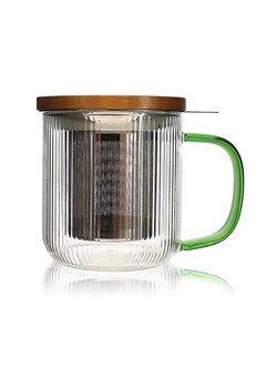 Ogo Living Kubek w kolorze zielonym - 300 ml ze sklepu Limango Polska w kategorii Dzbanki i zaparzacze - zdjęcie 188842631