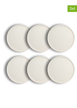 Ogo Living Talerze obiadowe (6 szt.) w kolorze białym - Ø 27 cm ze sklepu Limango Polska w kategorii Naczynia - zdjęcie 188842901