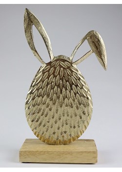 AM Design Figurka dekoracyjna w kolorze złotym - 14,5 x 25,5 x 5 cm ze sklepu Limango Polska w kategorii Dekoracje - zdjęcie 188844041