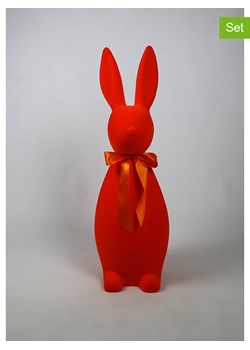 AM Design Figurka dekoracyjna "Hare" w kolorze pomarańczowym - wys. 68 cm ze sklepu Limango Polska w kategorii Dekoracje - zdjęcie 188844104