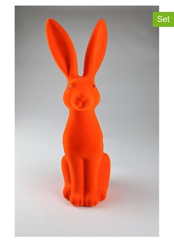 AM Design Figurka dekoracyjna "Hare" w kolorze pomarańczowym - wys. 41 cm ze sklepu Limango Polska w kategorii Dekoracje - zdjęcie 188844124