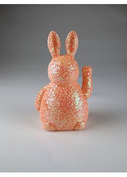 AM Design Figurka dekoracyjna "Hare Winke" w kolorze koralowym - wys. 20 x Ø 11 cm ze sklepu Limango Polska w kategorii Dekoracje - zdjęcie 188844142