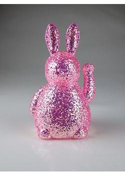 AM Design Figurka dekoracyjna "Hare Winke" w kolorze różowym - wys. 20 x Ø 11 cm ze sklepu Limango Polska w kategorii Dekoracje - zdjęcie 188844144