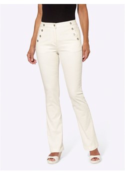 WITT WEIDEN Dżinsy - Regular fit - w kolorze kremowym ze sklepu Limango Polska w kategorii Jeansy damskie - zdjęcie 188845012