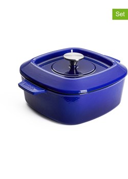 Woll 2-częściowy zestaw "Iron" w kolorze niebieskim - 24 x 24 cm ze sklepu Limango Polska w kategorii Garnki - zdjęcie 188845421