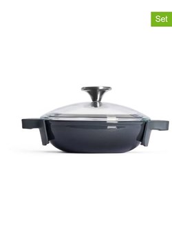 Woll 2-częściowy zestaw w kolorze szarym - wys. 5,5 x Ø 18 cm ze sklepu Limango Polska w kategorii Garnki - zdjęcie 188845461