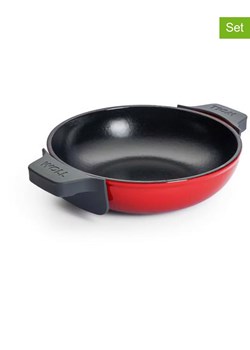 Woll 2-częściowy zestaw w kolorze czerwonym - wys. 5,5 x Ø 20 cm ze sklepu Limango Polska w kategorii Garnki - zdjęcie 188845463