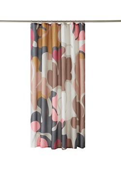 Jotex Zasłona prysznicowa "Delores" w kolorze beżowo-jasnobrązowym ze sklepu Limango Polska w kategorii Akcesoria łazienkowe - zdjęcie 188845634