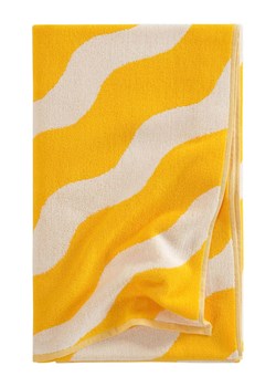 Jotex Ręcznik kąpielowy "Waves" w kolorze żółto-kremowym ze sklepu Limango Polska w kategorii Ręczniki - zdjęcie 188845910