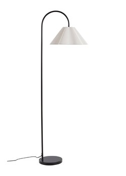 Jotex Lampa stojąca w kolorze czarno-białym - wys. 160 cm ze sklepu Limango Polska w kategorii Oświetlenie - zdjęcie 188846071