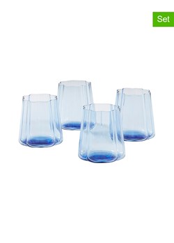 Jotex Szklanki (4 szt.) "Nina" w kolorze błękitnym - 260 ml ze sklepu Limango Polska w kategorii Naczynia - zdjęcie 188846193