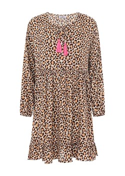 Zwillingsherz Sukienka "Leo" w kolorze brązowo-beżowym ze sklepu Limango Polska w kategorii Sukienki - zdjęcie 188847834