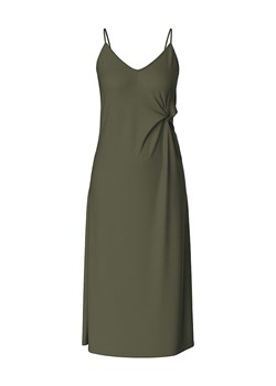 Pieces Sukienka "Anora" w kolorze khaki ze sklepu Limango Polska w kategorii Sukienki - zdjęcie 188848062