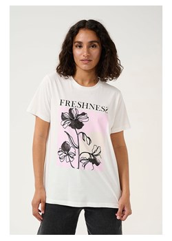 Kaffe Koszulka "Rita" w kolorze kremowym ze sklepu Limango Polska w kategorii Bluzki damskie - zdjęcie 188848724