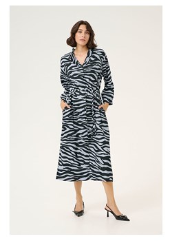 Kaffe Sukienka "Olga" w kolorze czarno-szarym ze sklepu Limango Polska w kategorii Sukienki - zdjęcie 188848870