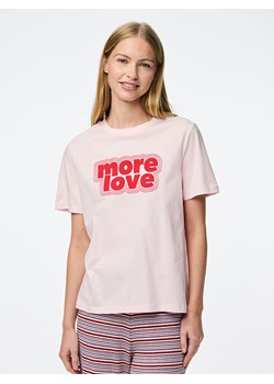 Pieces Koszulka "Tamera" w kolorze jasnoróżowym ze sklepu Limango Polska w kategorii Bluzki damskie - zdjęcie 188848922