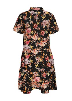 Vero Moda Sukienka "Jeanett" w kolorze czarnym ze wzorem ze sklepu Limango Polska w kategorii Sukienki - zdjęcie 188849011