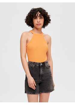 SELECTED FEMME Top w kolorze pomarańczowym ze sklepu Limango Polska w kategorii Bluzki damskie - zdjęcie 188849043