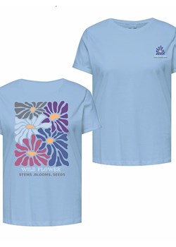 ONLY Koszulka w kolorze błękitnym ze sklepu Limango Polska w kategorii Bluzki damskie - zdjęcie 188849242