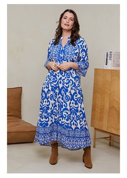 Curvy Lady Sukienka w kolorze niebieskim ze sklepu Limango Polska w kategorii Sukienki - zdjęcie 188849494