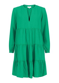 Fynch Hutton Lniana sukienka w kolorze zielonym ze sklepu Limango Polska w kategorii Sukienki - zdjęcie 188849540