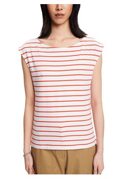 ESPRIT Koszulka w kolorze pomarańczowo-białym ze sklepu Limango Polska w kategorii Bluzki damskie - zdjęcie 188849641