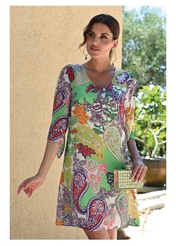 Bleu d'Azur Sukienka "Mansala" ze wzorem ze sklepu Limango Polska w kategorii Sukienki - zdjęcie 188850184