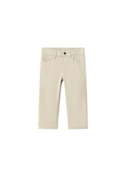 Mayoral Spodnie materiałowe 549 Beżowy Regular Fit ze sklepu MODIVO w kategorii Spodnie i półśpiochy - zdjęcie 188850313