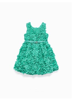 Abel & Lula Sukienka elegancka 5038 Zielony Regular Fit ze sklepu MODIVO w kategorii Sukienki dziewczęce - zdjęcie 188850320