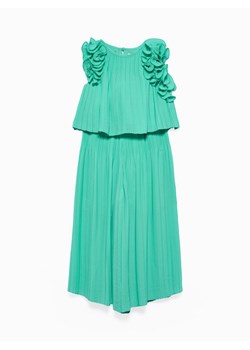 Abel & Lula Komplet bluzka i spodnie 5285 Zielony Regular Fit ze sklepu MODIVO w kategorii Komplety dziewczęce - zdjęcie 188850343