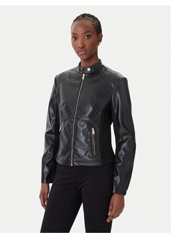 Rinascimento Kurtka z imitacji skóry CFC0124661003 Czarny Regular Fit ze sklepu MODIVO w kategorii Kurtki damskie - zdjęcie 188850463