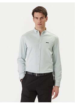 BOSS Koszula ST Motion 50555946 Turkusowy Regular Fit ze sklepu MODIVO w kategorii Koszule męskie - zdjęcie 188850470