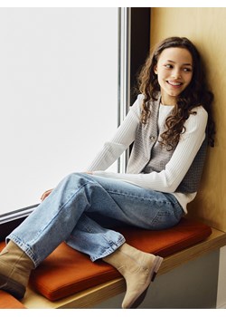 Reserved - Jeansy bootcut - niebieski ze sklepu Reserved w kategorii Spodnie dziewczęce - zdjęcie 188852110