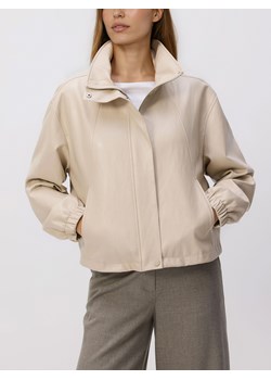 Reserved - Kurtka z wysoką stójką - beżowy ze sklepu Reserved w kategorii Kurtki damskie - zdjęcie 188852183