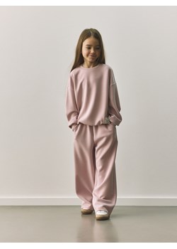 Reserved - Spodnie dresowe z modalem - brudny róż ze sklepu Reserved w kategorii Spodnie dziewczęce - zdjęcie 188852624