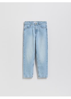 Reserved - Jeansy straight fit - niebieski ze sklepu Reserved w kategorii Spodnie dziewczęce - zdjęcie 188852674