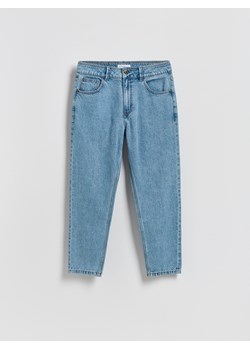 Reserved - Jeansy carrot z efektem sprania - niebieski ze sklepu Reserved w kategorii Jeansy męskie - zdjęcie 188852762