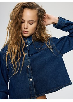 Reserved - Jeansowa koszula - niebieski ze sklepu Reserved w kategorii Bluzki damskie - zdjęcie 188852973
