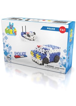 HCM Zestaw konstrukcyjny 4w1 "Meli Basic Thematic Police" - 5+ ze sklepu Limango Polska w kategorii Zabawki - zdjęcie 188853194